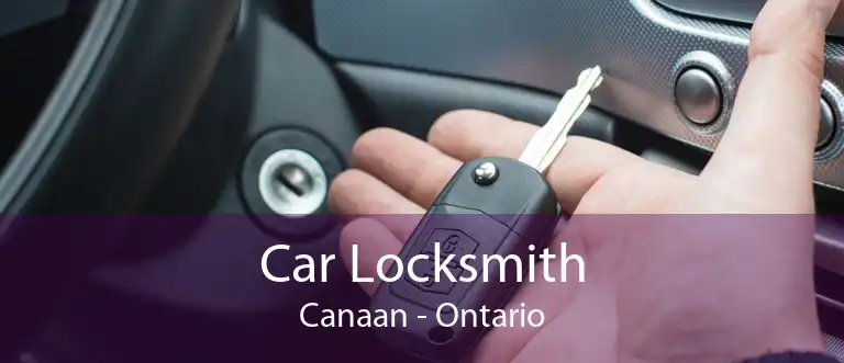Car Locksmith Canaan - Ontario