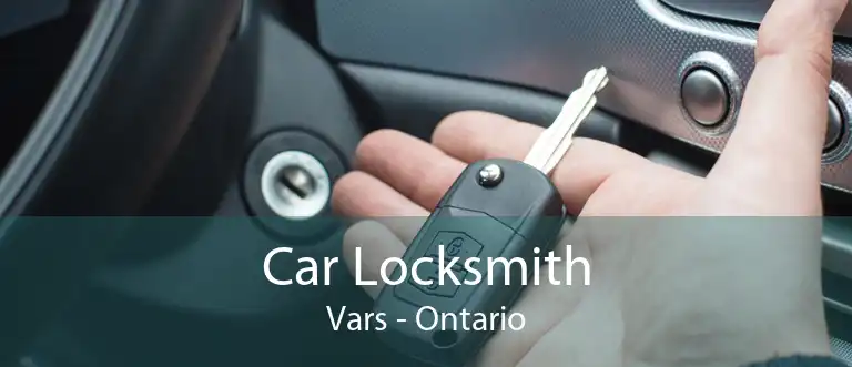 Car Locksmith Vars - Ontario