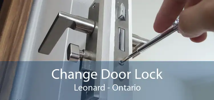 Change Door Lock Leonard - Ontario