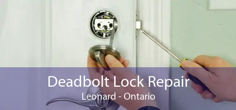 Deadbolt Lock Repair Leonard - Ontario
